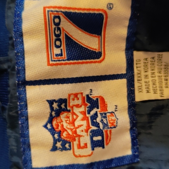 Vintage Logo 7 New England Patriots Pull Over Jacket - Picture 3 of 7